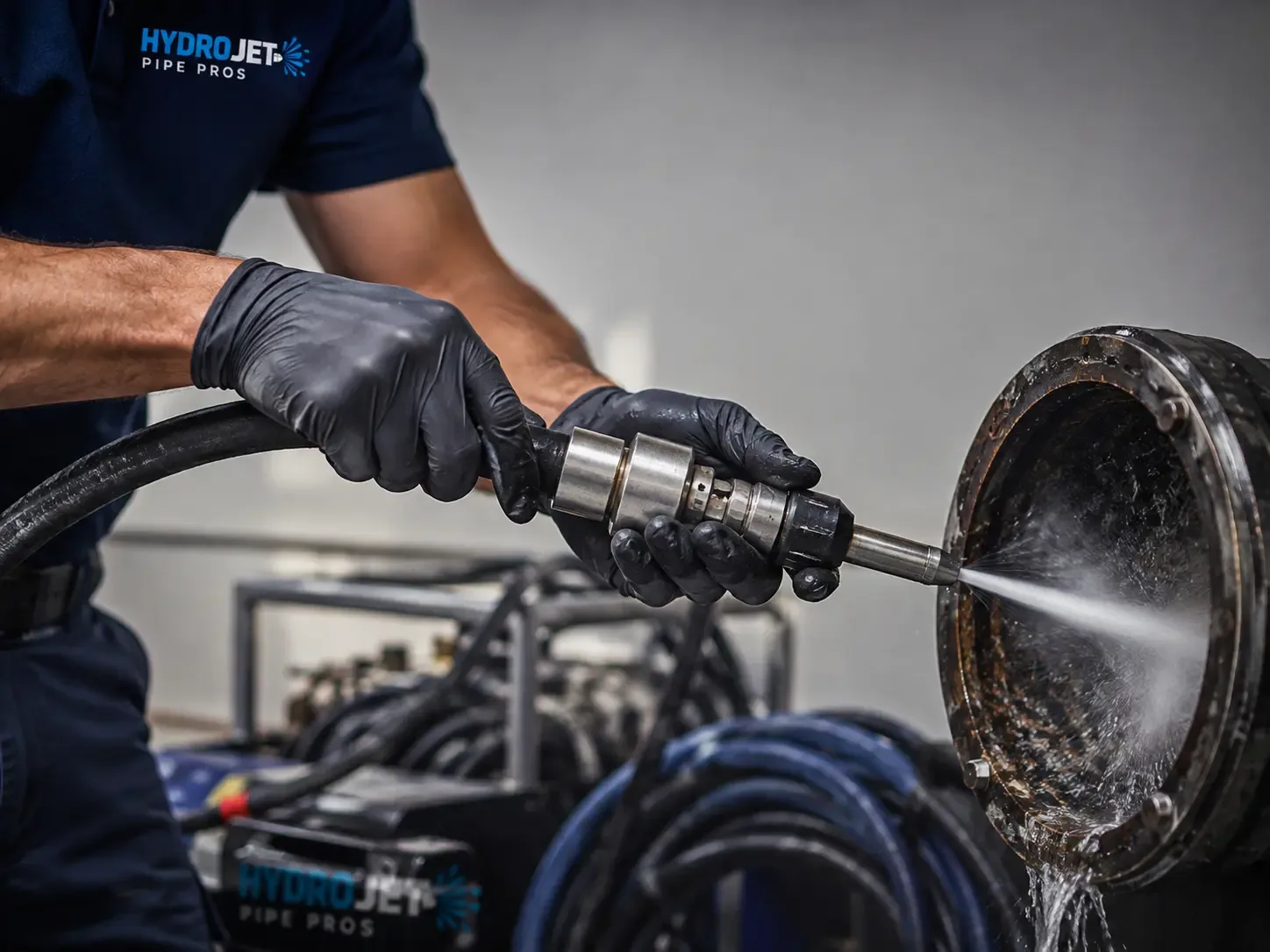 Hydro Jet Pipe Descaling in Mexico, IN